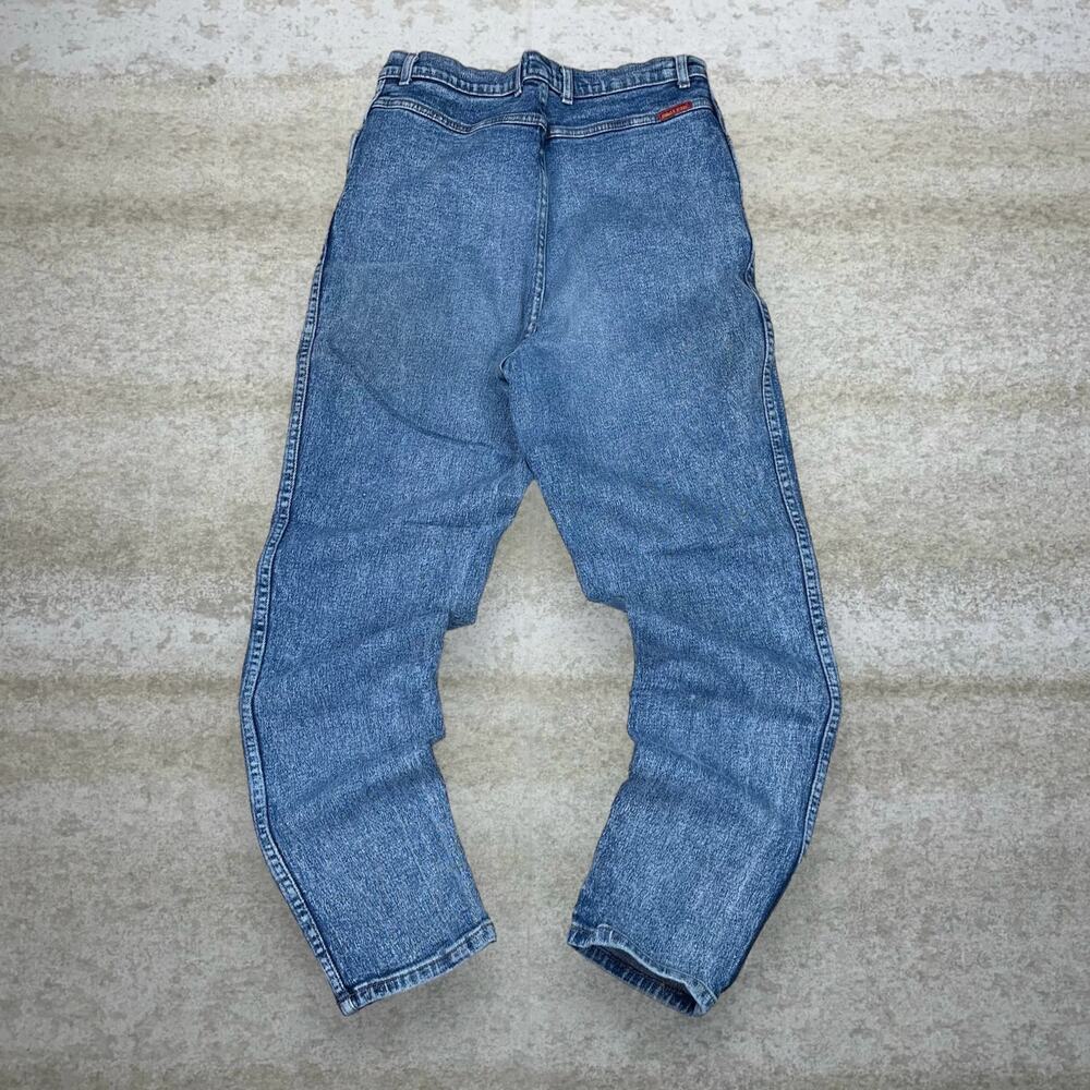 Vintage 90s Jordache Jeans Womens 18 Relaxed Tapered Fit Medium Wash